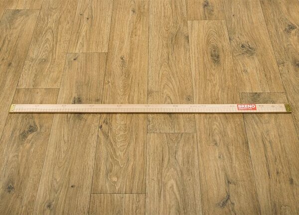 Breno PVC MAXIMA PLUS Ohrid Oak S45 (591-16) – hnědé dřevo, šíře 400 cm