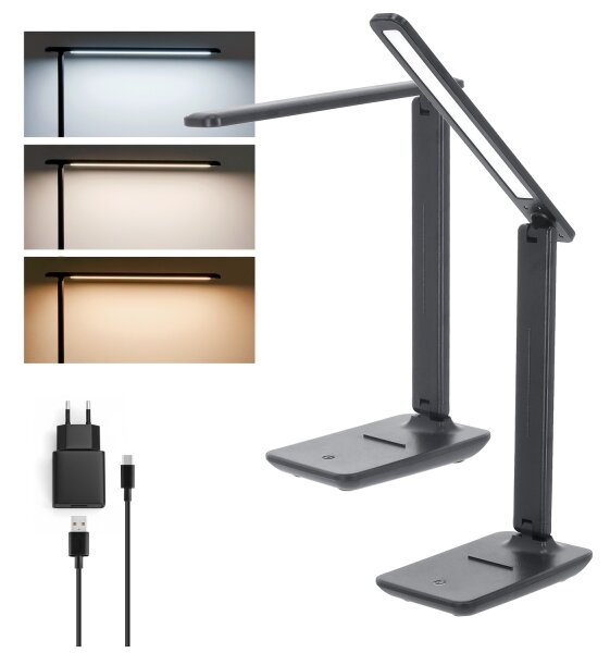 Brilagi -LED Stmívatelná stolní lampa VARIO LED/7W/230V 3000/4000/6500K antracit