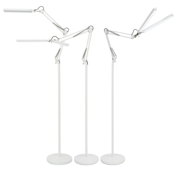 Brilagi - LED Stm. flexibilní stojací lampa VARIO LED/14W/230V 157 cm bílá