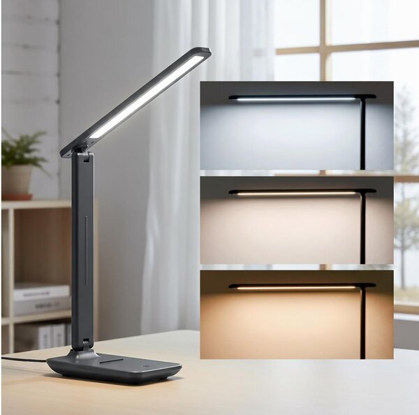 Brilagi -LED Stmívatelná stolní lampa VARIO LED/7W/230V 3000/4000/6500K antracit