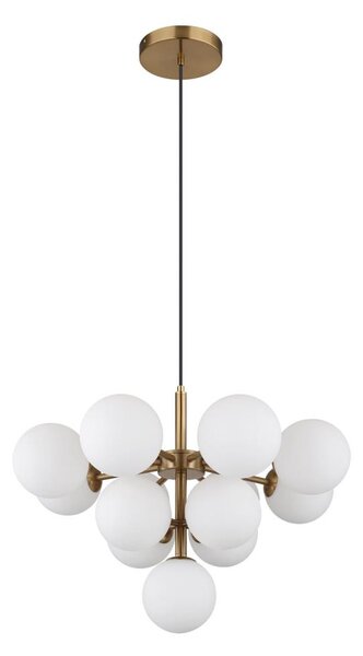 Globo 56143-13G - Lustr na lanku GRAPPY 13xG9/5W/230V pr. 56 cm zlatá