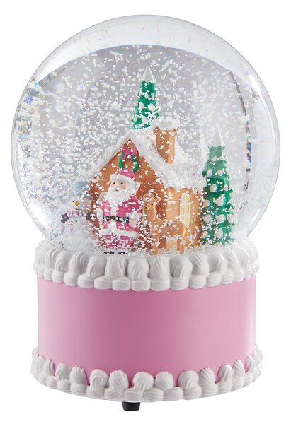 X-MAS Sněhová koule hrací 12 cm
