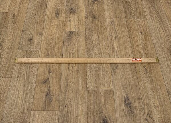 Breno PVC MAXIMA PLUS Ohrid Oak S43 (591-02) – hnědé dřevo, šíře 400 cm