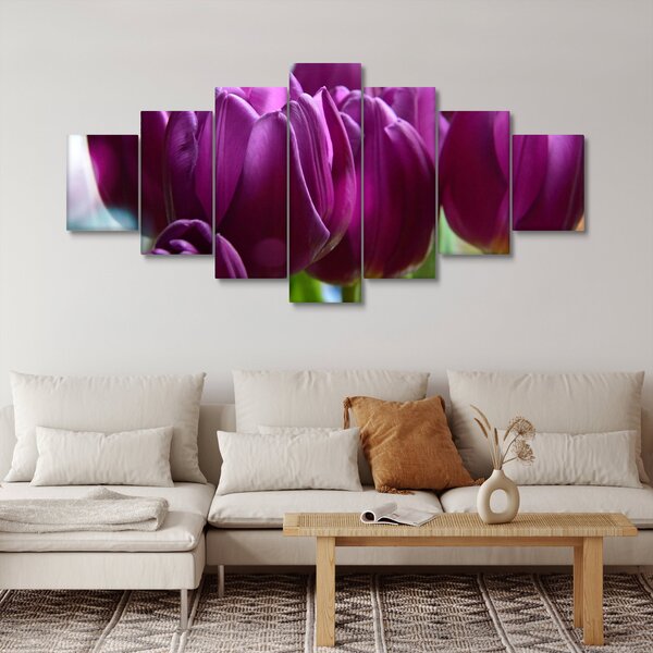 Obraz tulipánů (210x100 cm)
