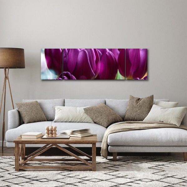 Obraz tulipánů (170x50 cm)