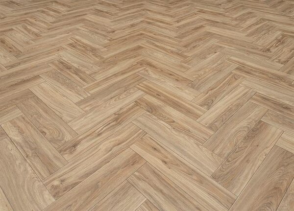 Breno PVC MAXIMA PLUS Estate Oak S611 – dřevěný dekor parket, šíře 400 cm
