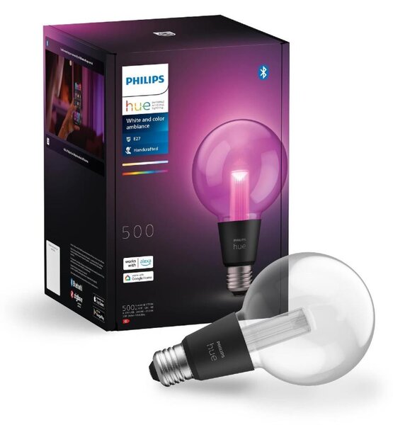 LED RGBW Stmívatelná žárovka Philips Hue White And Color Ambiance E27/6,8W/230V