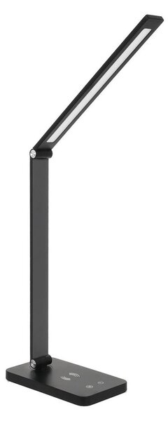 Brilagi -LED Stm dotyk stol lampa s bezdr nab QI LED/7W/5V 3000/4000/6000K černá