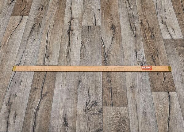 Breno PVC MAXIMA PLUS Hunter Oak S39 – tmavé dřevo, šíře 300 cm