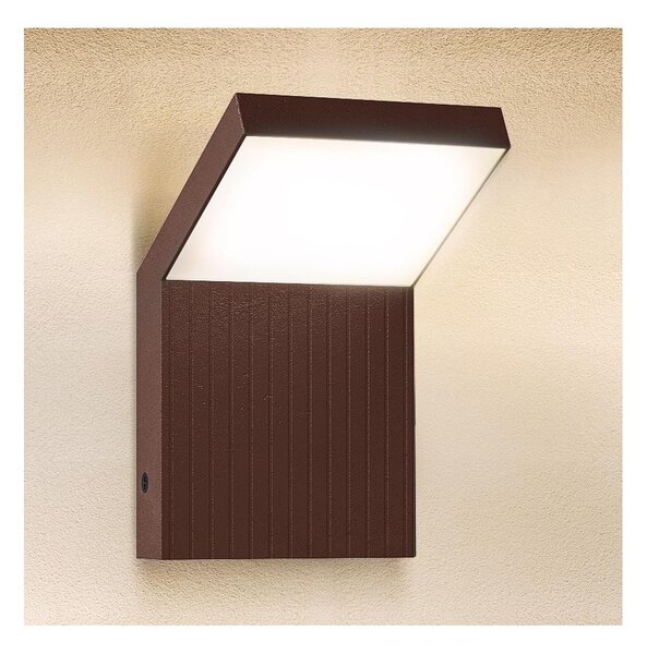 Brilagi - LED Venkovní nástěnné svítidlo RIANO LED/8W/230V hnědá IP65