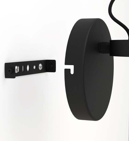 Eglo 390081 - Nástěnné svítidlo UPANEMA 1xE27/28W/230V černá