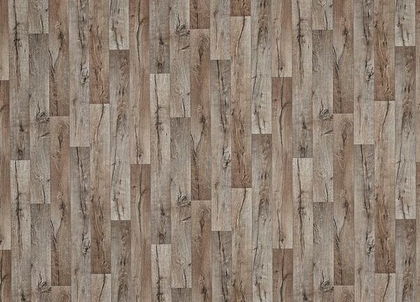 Breno PVC MAXIMA PLUS Hunter Oak S39 – tmavé dřevo, šíře 300 cm