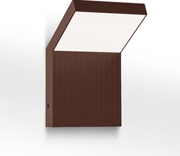 Brilagi - LED Venkovní nástěnné svítidlo RIANO LED/8W/230V hnědá IP65