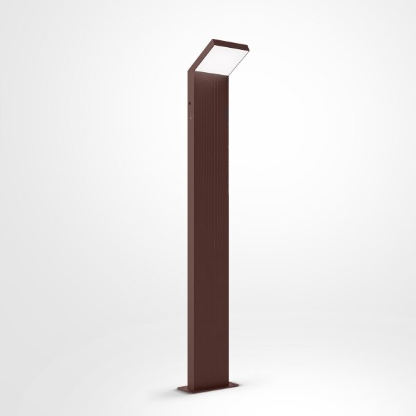 Brilagi - LED Venkovní lampa RIANO LED/8W/230V hnědá IP65 80 cm