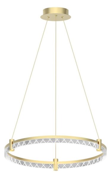 LED Lustr na lanku ELEGANCE LED/36W/230V pr. 60 cm zlatá