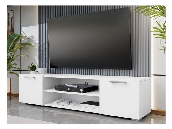 TV stolek GIMREN 156x36 cm bílá