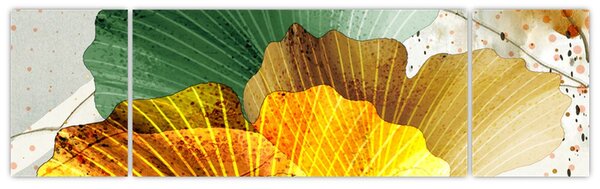 Obraz - Listy (170x50 cm)