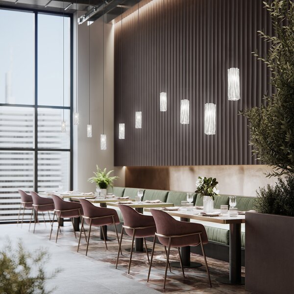 Slamp designová závěsná svítidla Accordéon Vertical Suspension