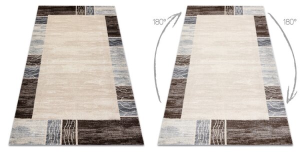 Koberec SOFT 6460 T70 13 bílý / krém