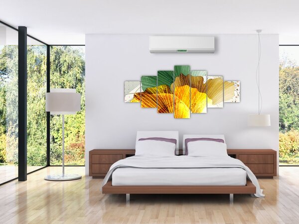 Obraz - Listy (210x100 cm)