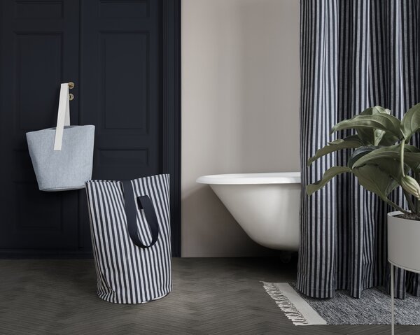 Ferm Living 1104272794 Sprchový závěs Chambray olivový