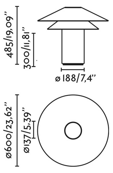 Faro Shan E27 stolní svítidlo