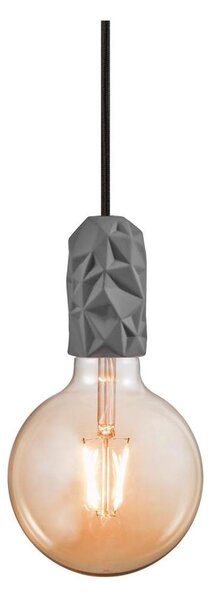 Nordlux - Napájecí kabel HANG 1xE27/40W/230V šedá/černá
