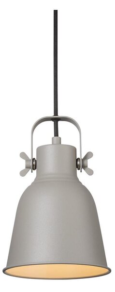 Nordlux - Lustr na lanku ADRIAN 1xE27/25W/230V pr. 16 cm šedá
