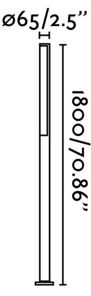 Faro Beret LED sloupkové venkovní svítidlo IP54 1800mm