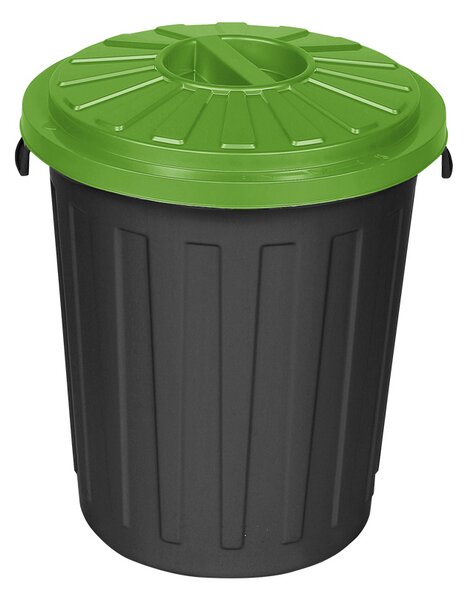 Plastový odpadkový koš, 23 l, Altom Barva: Zelená