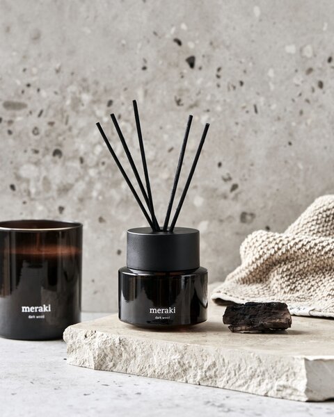 Meraki Vonný difuzér Dark Wood - 100 ml MK192