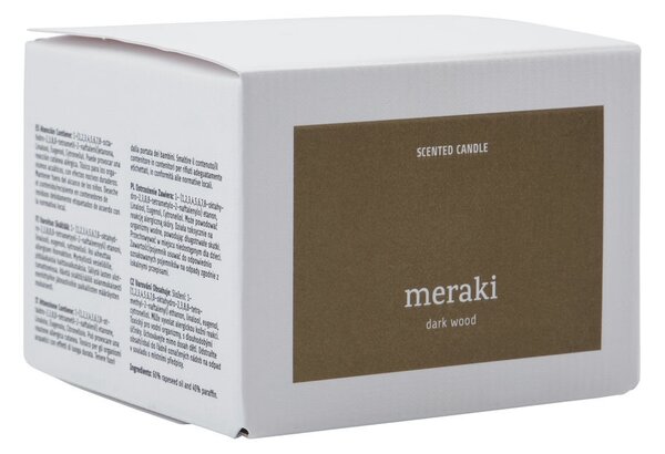Meraki Vonná svíčka Dark Wood - 340 g MK195