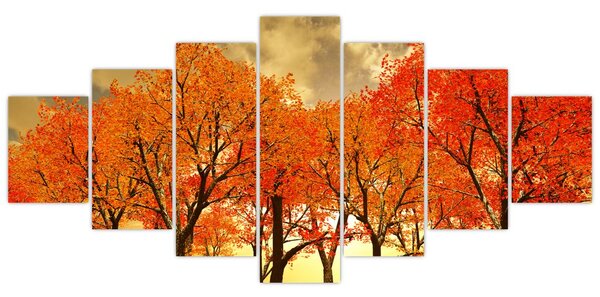 Obraz - Podzim (210x100 cm)