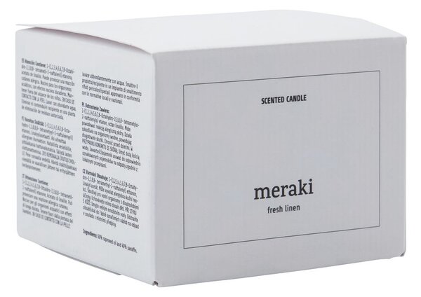 Meraki Vonná svíčka Fresh Linen - 340 g MK196