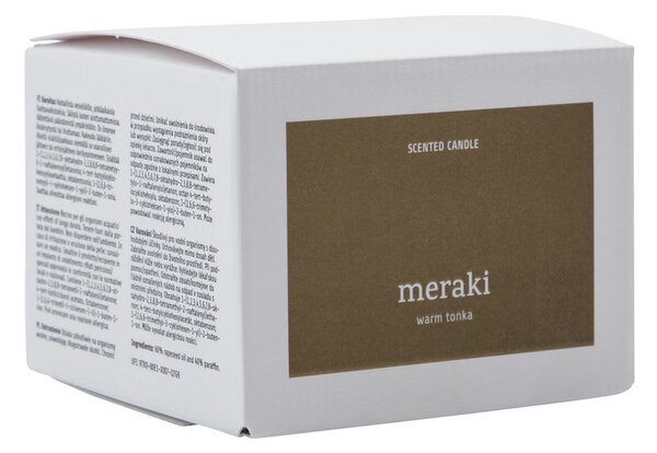 Meraki Vonná svíčka Warm Tonka - 340 g MK198
