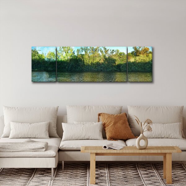 Obraz - jezero (170x50 cm)