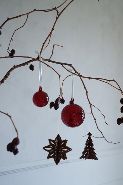 COOEE Design Set papírových stromečků Pinetree - Coffee CED476