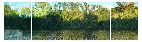 Obraz - jezero (170x50 cm)