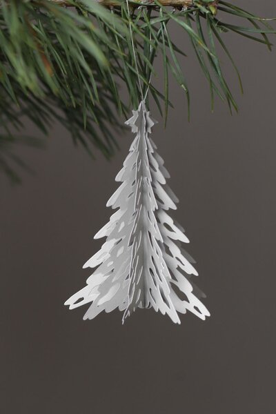COOEE Design Set papírových stromečků Pinetree - Natural CED478