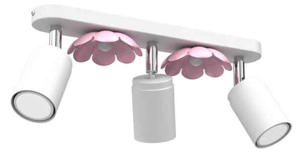 Bodové svítidlo FLOWER 3xGU10/8W/230V bílá