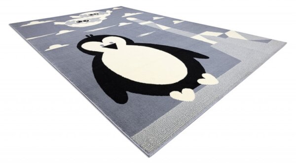 Koberec BCF FLASH Penguin 3997 - tučňák šedý