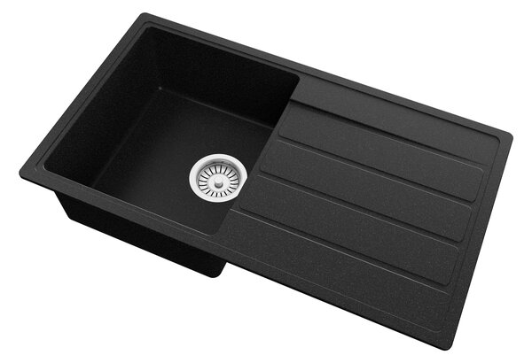 Teka Comfor TQ granitový dřez 76x44 cm šedá/grafitová/onyx 115350001