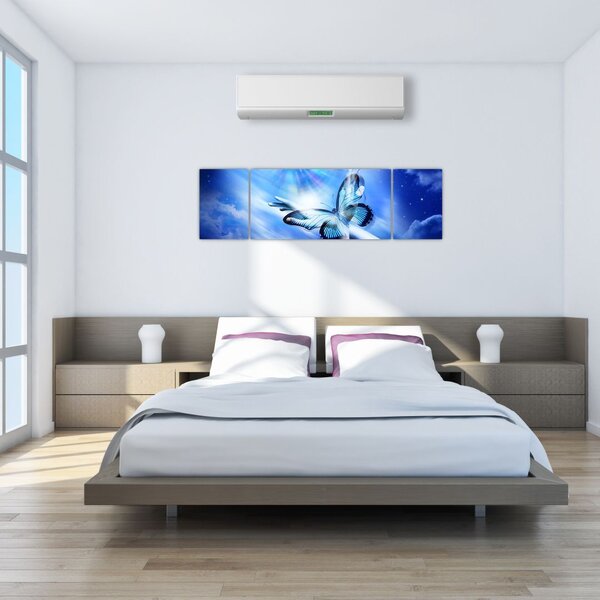 Obraz - Motýl, symbol naděje (170x50 cm)