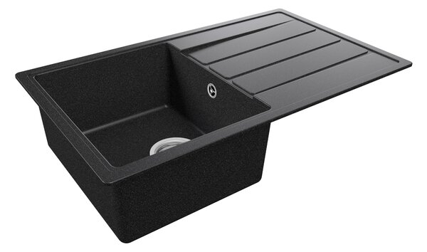 Teka Comfor TQ granitový dřez 76x44 cm šedá/grafitová/onyx 115350001