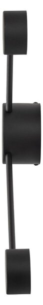 TK Lighting Avia Black nástěnné svítidlo 2x10 W černá 6808