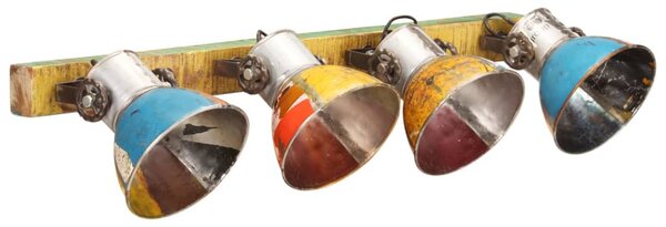 Industriální nástěnná lampa vícebarevná 90 x 25 cm E27