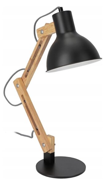 Stolní lampa 1xE27/40W/230V černá