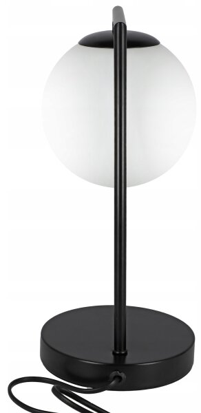 Stolní lampa 1xE27/40W/230V černá/bílá