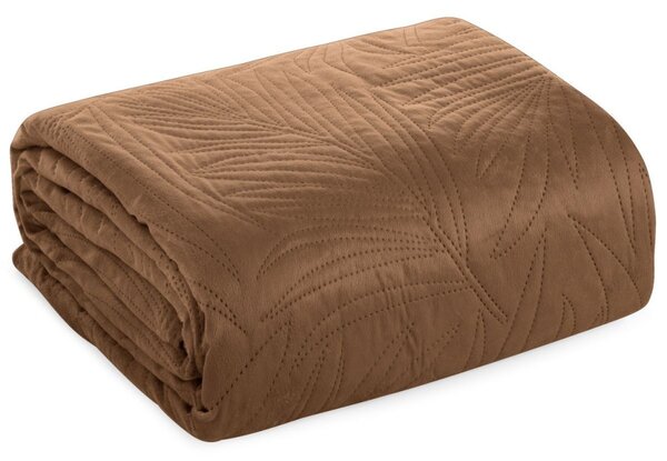 Sametový přehoz na postel Luiz4 cihlový new Barva Cihlová Rozměry 170x210 cm