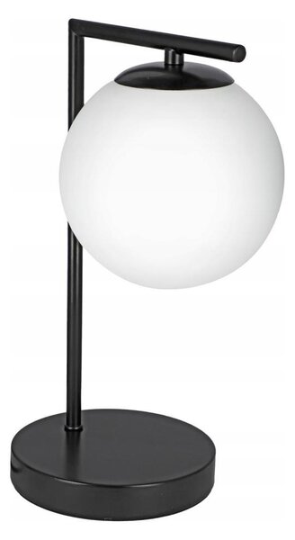 Stolní lampa 1xE27/40W/230V černá/bílá